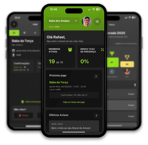 Telas do app MeuBaba